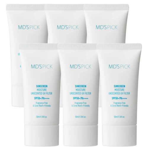 2026년 최신! 쿠팡 썬크림 인기 순위 TOP 10: 당신의 인생템을 찾아보세요! 11 엠디스픽 무향자차 수분 선크림 SPF50+PA++++, 50ml, 6개