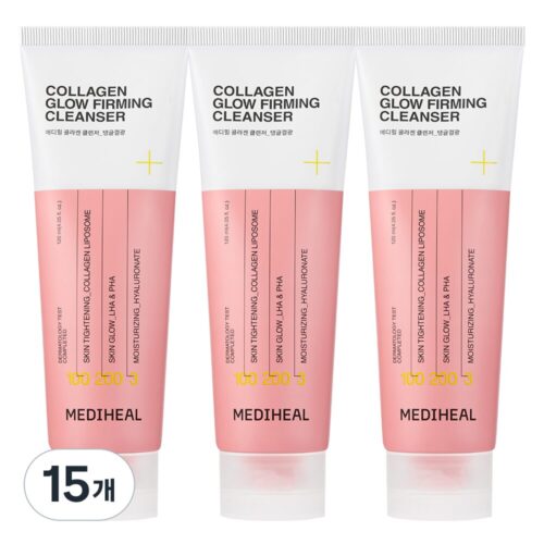 메디힐 콜라겐 탱글결광 클렌징폼, 15개, 120ml