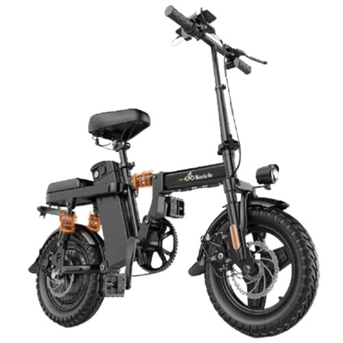 Bacicle 전기자전거 자토바이 접이식 전동 바이크 48V 고출력 모터 경량 배달, 8. 고급형/20Ah/70km 고탄소강, 알루미늄 합금