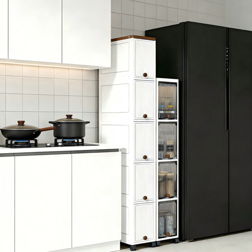 숨겨진 공간을 활용! 우리 집 필수템, 다목적 틈새수납장 솔직 후기