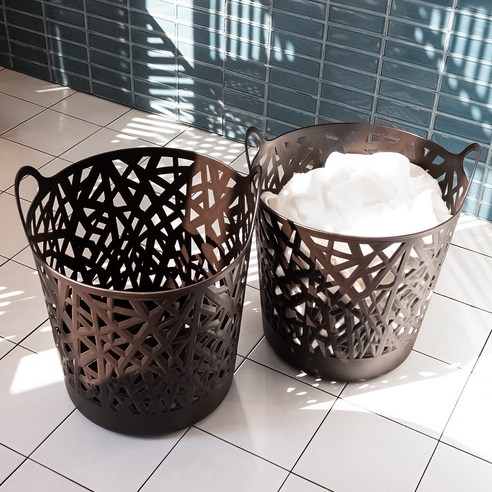 좁은 틈새도 완벽 활용! 코멧 트임형 빨래바구니 2개입 후기 5 좁은 틈새도 완벽 활용! 코멧 트임형 빨래바구니 2개입 후기