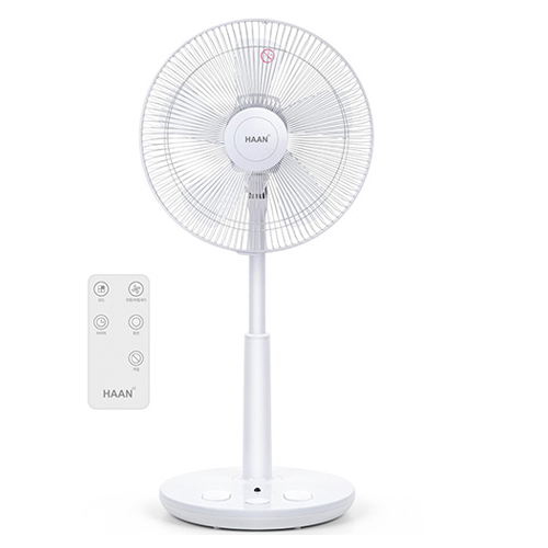 한경희생활과학 초미세풍 발터치 리모컨 선풍기