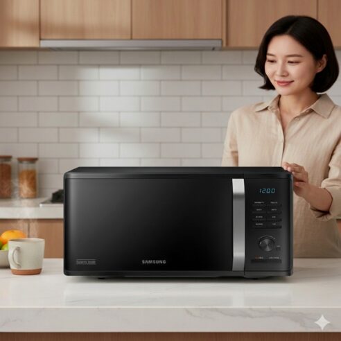 고장 걱정 끝! 삼성전자 세라믹 전자레인지 다이얼식 23L 솔직 후기