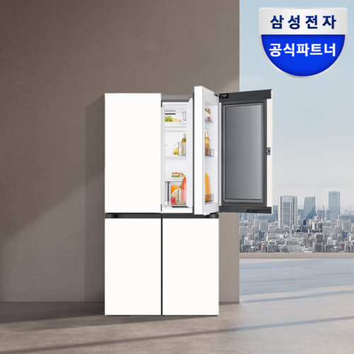 우리 집 주방의 혁신! 삼성 비스포크 AI냉장고 4도어 902L 1등급 에센셜 화이트 푸드쇼케이스 리얼 후기